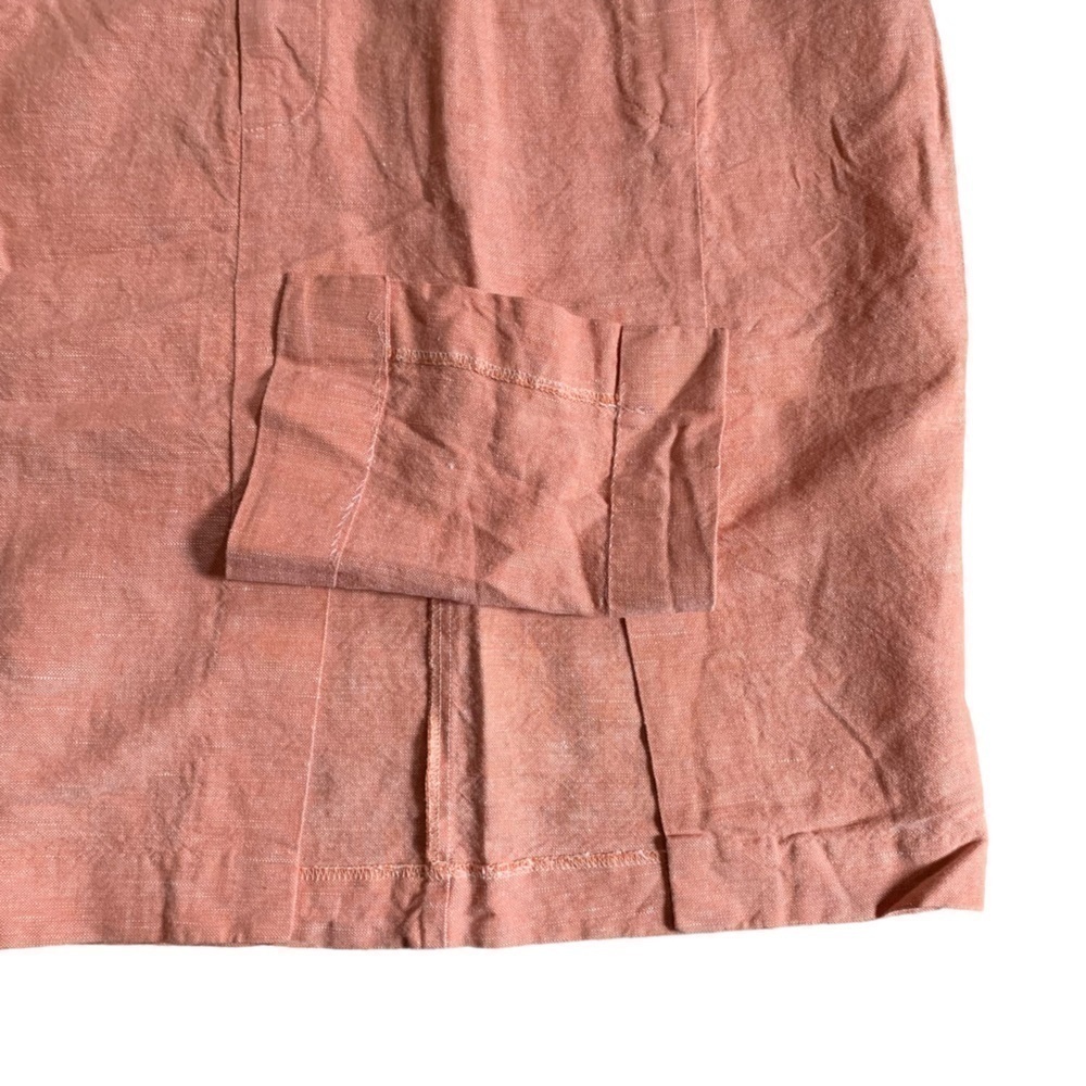 Gamma 100% Linen Midi Pencil Skirt - Picture 3 of 10